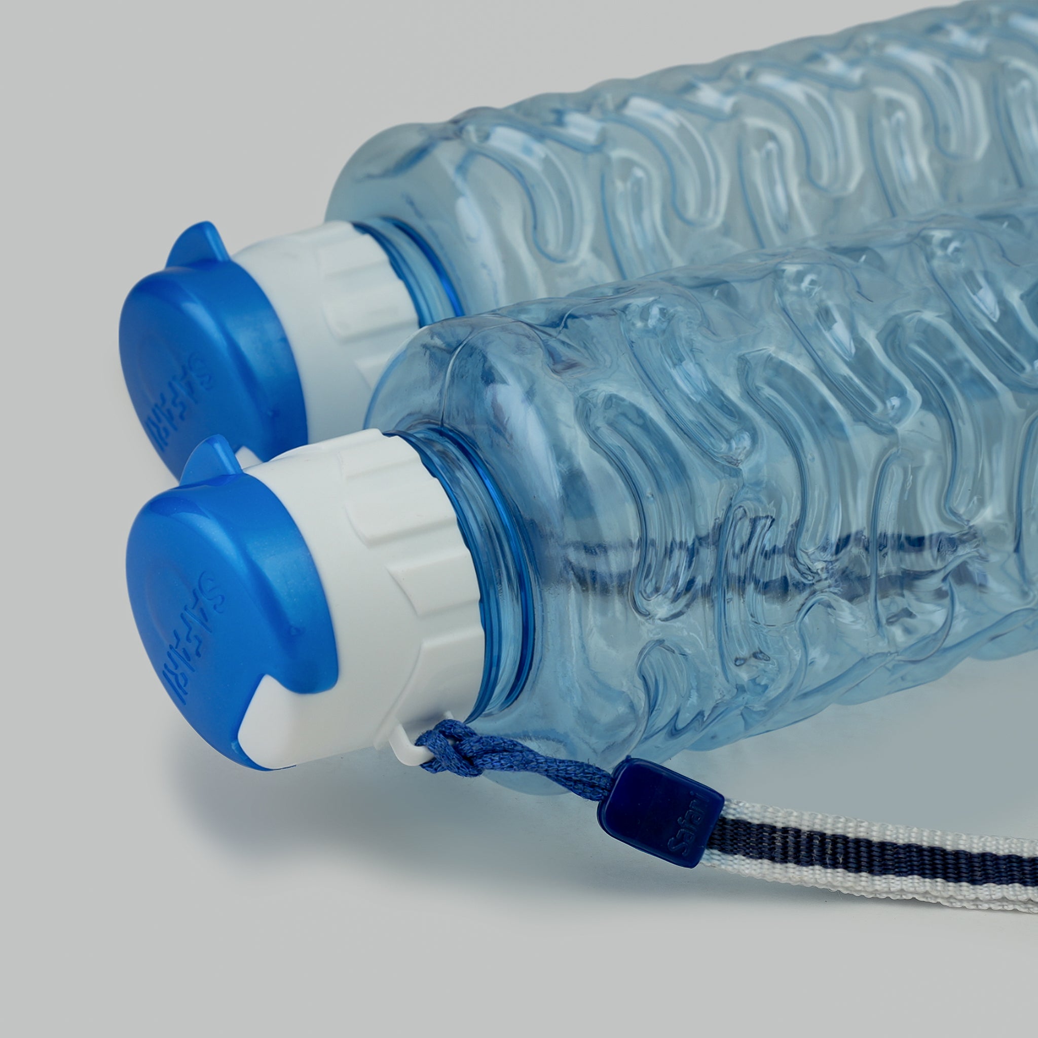 Safari Flip 2Pc Water Bottle 950ml - Blue, Water Bottle, Safari, Chase Value