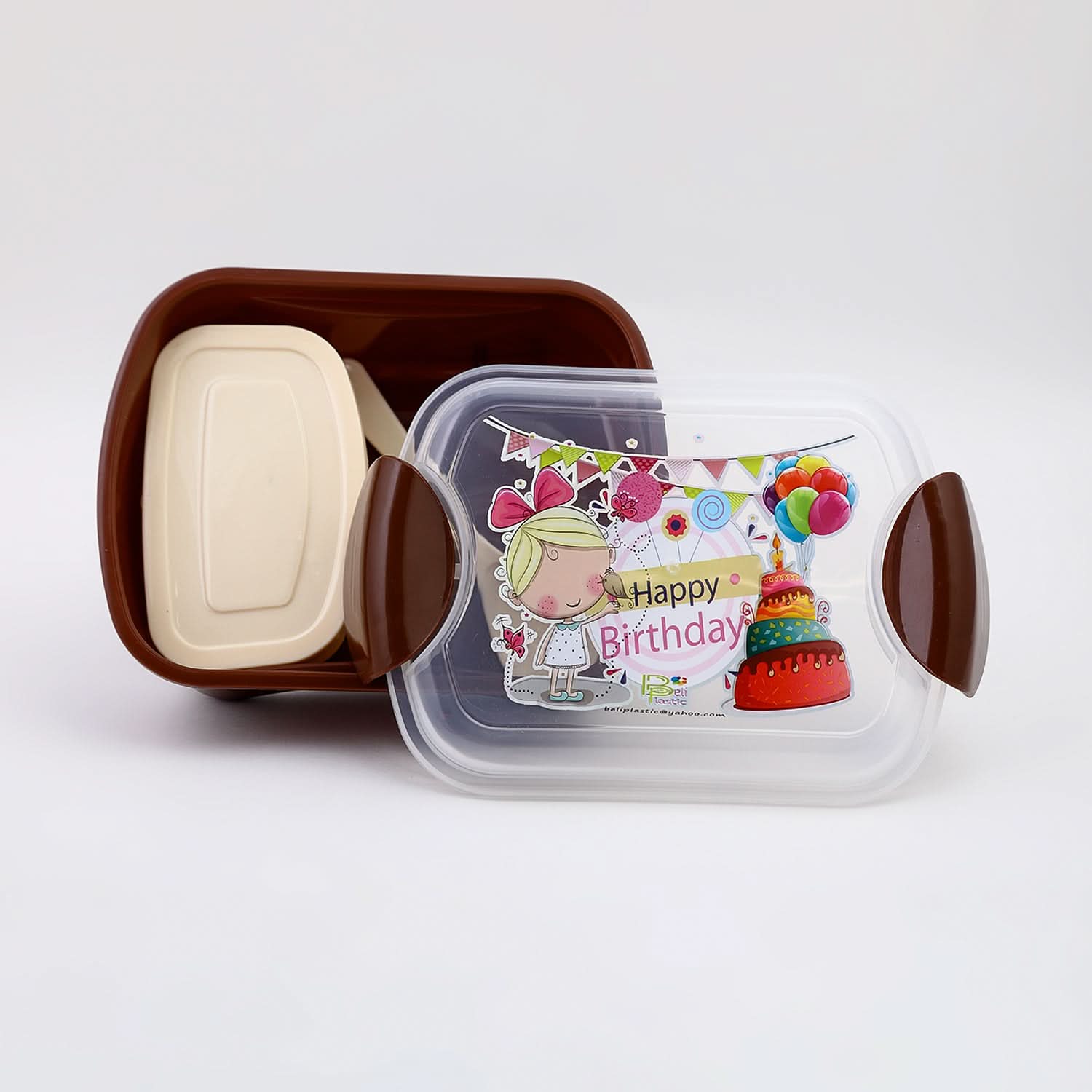 Healthy Kids Kidco Lunch Box With Separate Sweet Box & Spoon, Tiffin Boxes & Bottles, Chase Value, Chase Value