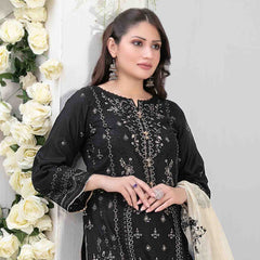 Adina Jacquard Embroidered Unstitched 3Pcs Suit - D-9185, Women, 3Pcs Shalwar Suit, Tawakkal Fabrics, Chase Value