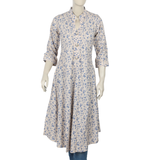 Women's Jalpari Printed Kurti - Fawn, Women Ready Kurtis, Chase Value, Chase Value