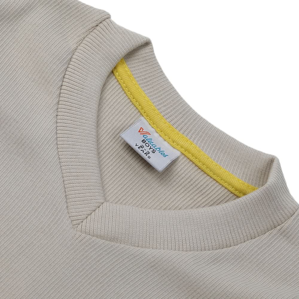 Boys Sleevesless Sweater - Fawn, Boys Sweaters, Chase Value, Chase Value