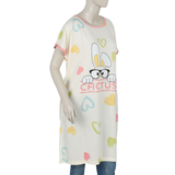 Women's Nighty T-Shirt - Fawn, Women Night Suit, Chase Value, Chase Value