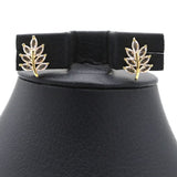 Women's Top Zircon - Golden, Women Earrings & Tops, Chase Value, Chase Value