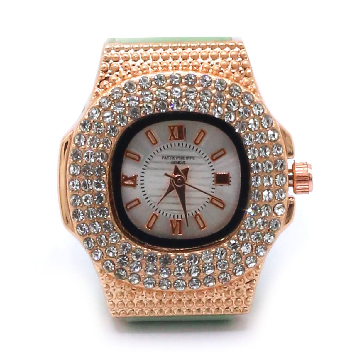Women's Leather Strap Watches - Green, Women Watches, Chase Value, Chase Value