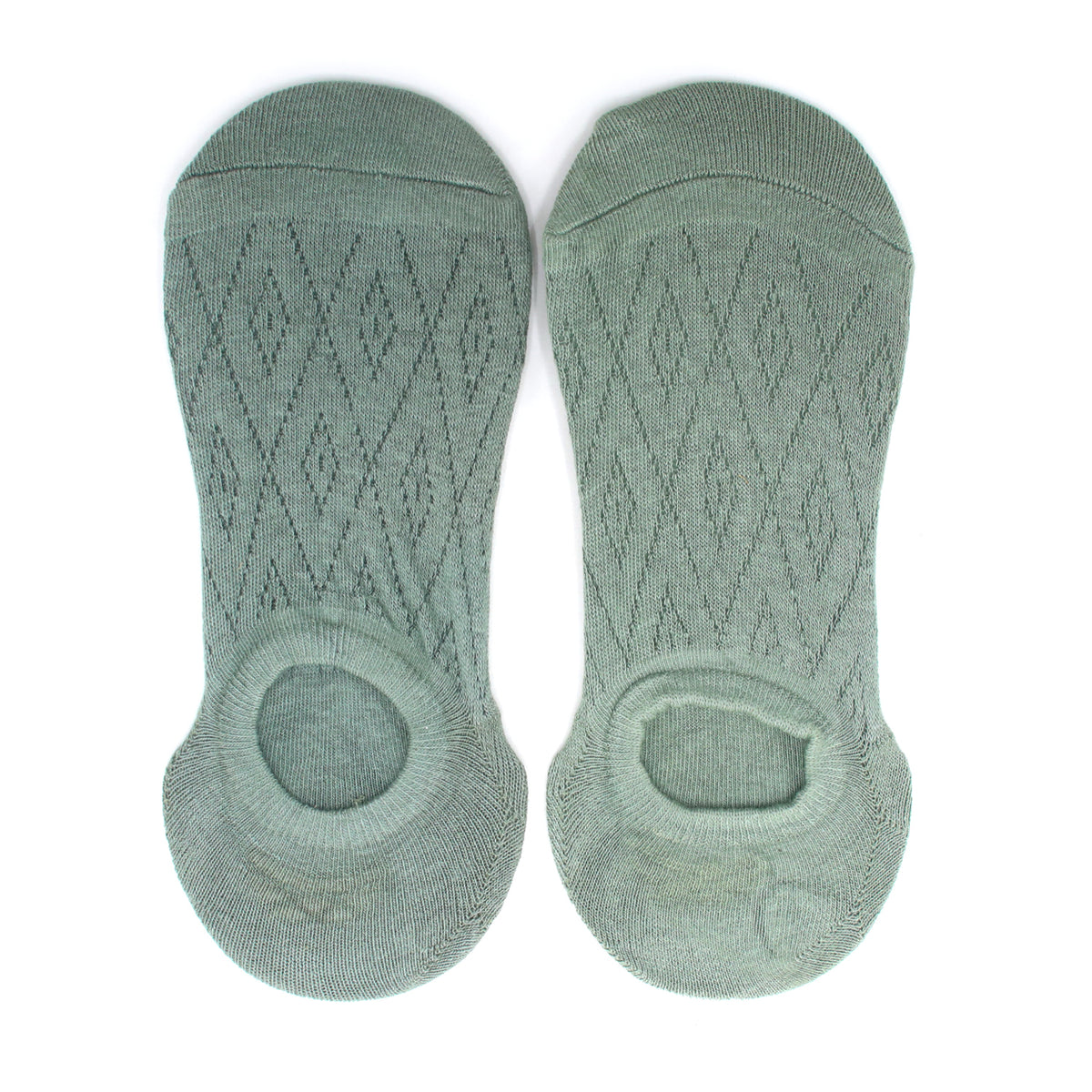 Men's 2Pcs Loafer Socks - Green, Men's Socks, Chase Value, Chase Value