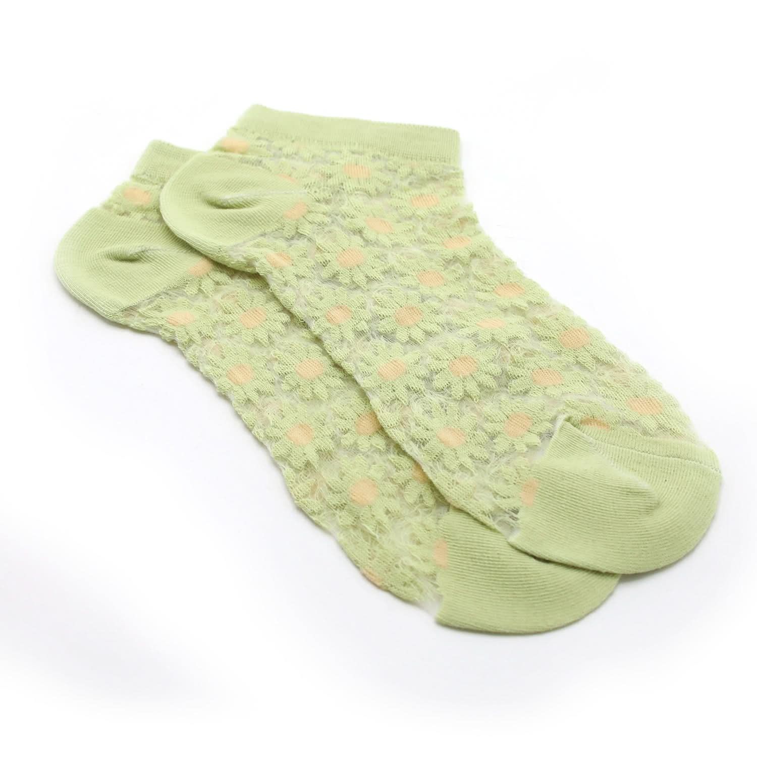 Women's Ankle Socks - Green, Women Socks Stocking & Gloves, Chase Value, Chase Value