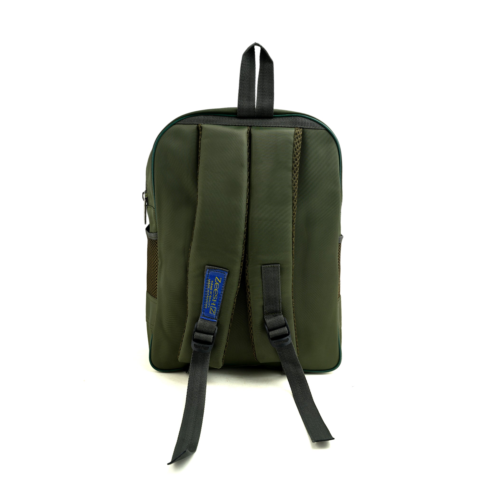 Kids School Backpack 17" Zee-216 - Green, School Bags, Chase Value, Chase Value