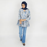 Women's printed Western Top - Grey, Women T-Shirts & Tops, Chase Value, Chase Value