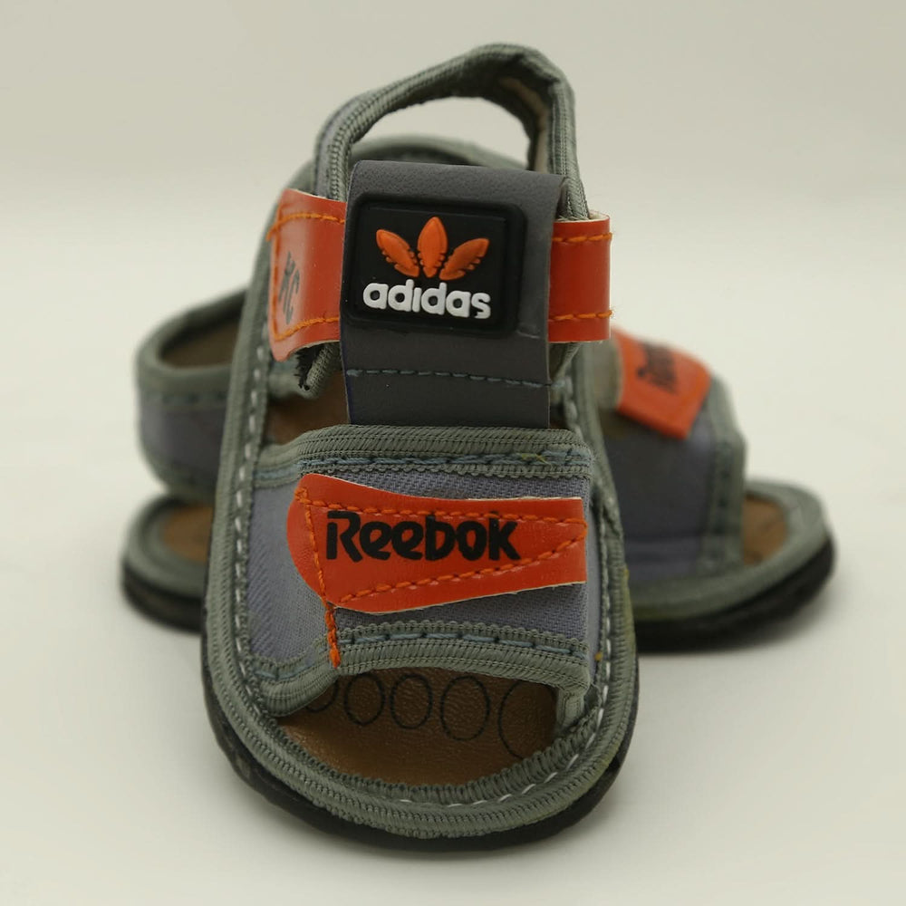 Newborn Boys Sandal- Grey, Newborn Caps, Shoes & Socks, Chase Value, Chase Value