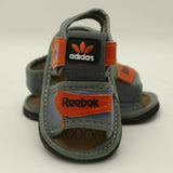 Newborn Boys Sandal- Grey, Newborn Caps, Shoes & Socks, Chase Value, Chase Value