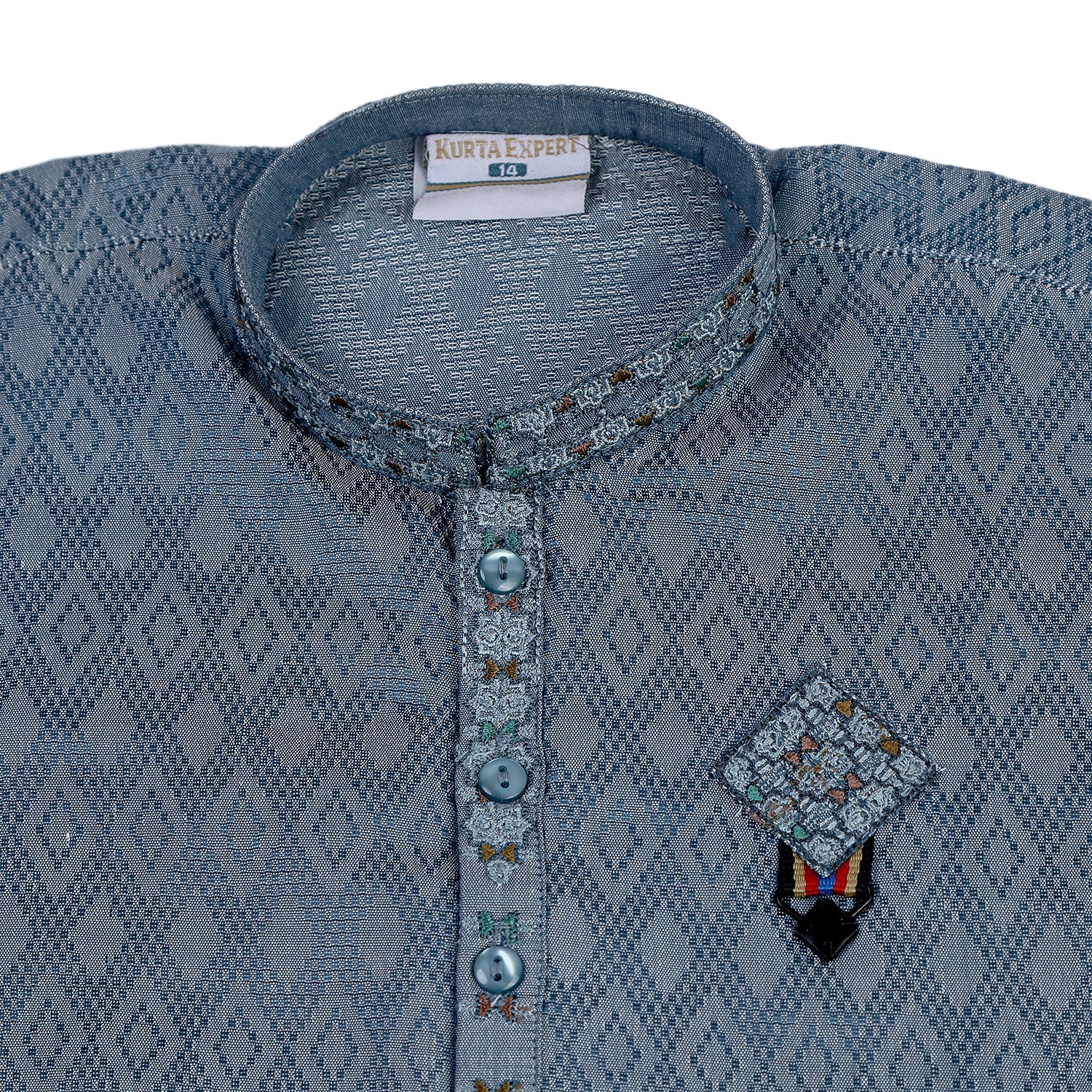 Boys Embroidered Shalwar Suit - Grey, Boys Shalwar Kameez, Chase Value, Chase Value