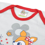 Newborn Girls Half Sleeves Suit - Grey, Newborn Girls Sets & Suits, Chase Value, Chase Value