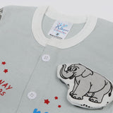 Newborn Boys Half Sleeves Suit - Grey, Newborn Boys Sets & Suits, Chase Value, Chase Value