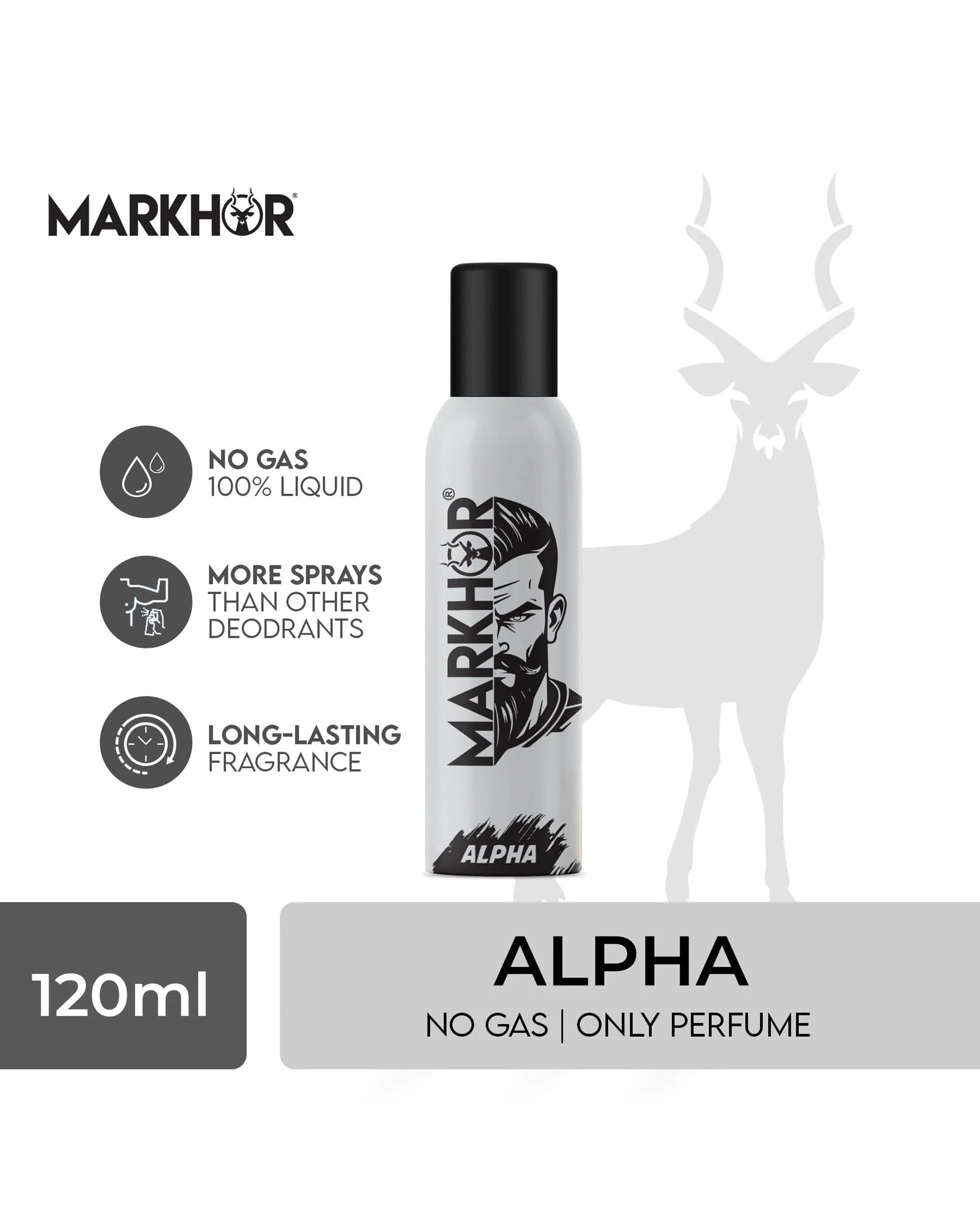 Markhor Body Spray Noir - 120ml