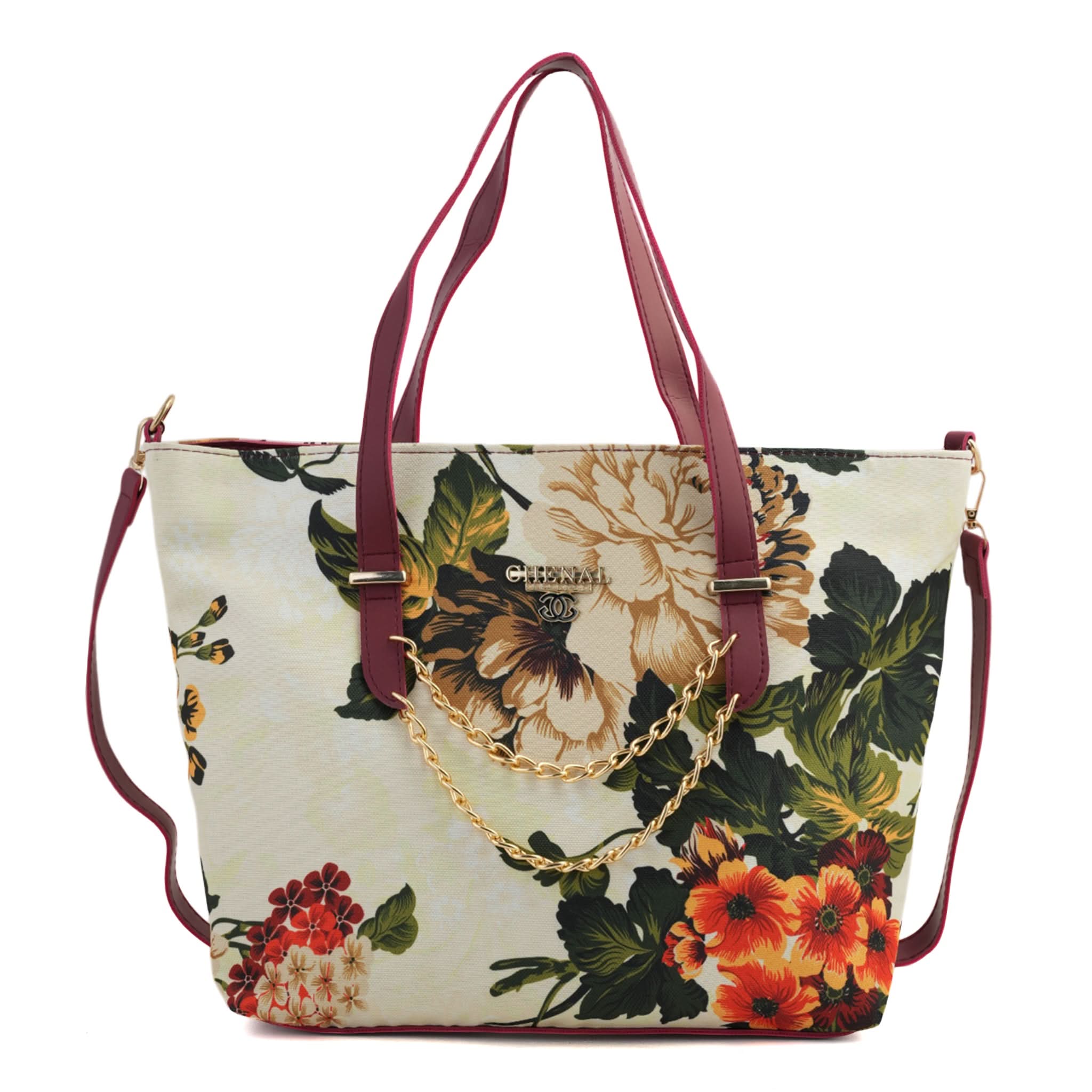 Women's Hand Bag - Maroon, Women Bags, Chase Value, Chase Value