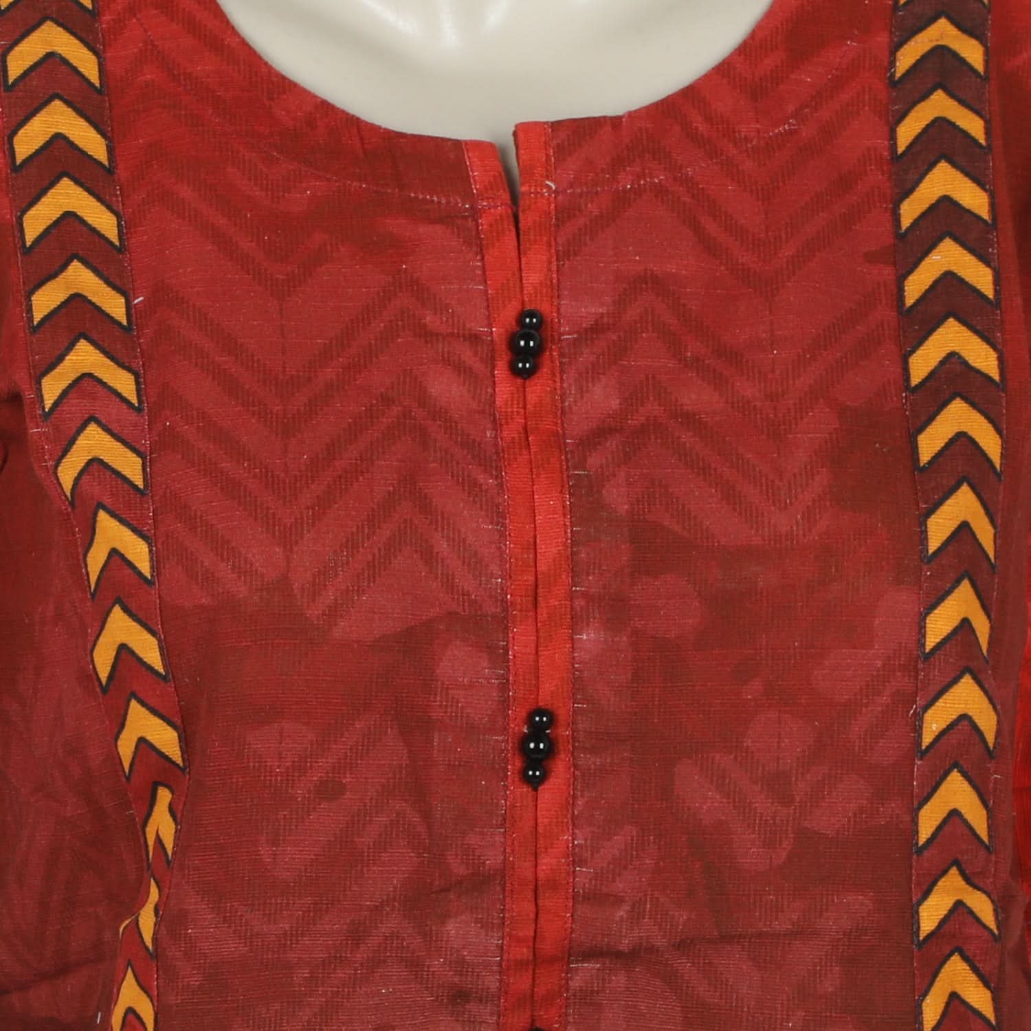 Women's Digital Printed Khaddar 2pcs Suit - Maroon, Women Shalwar Suits, Chase Value, Chase Value