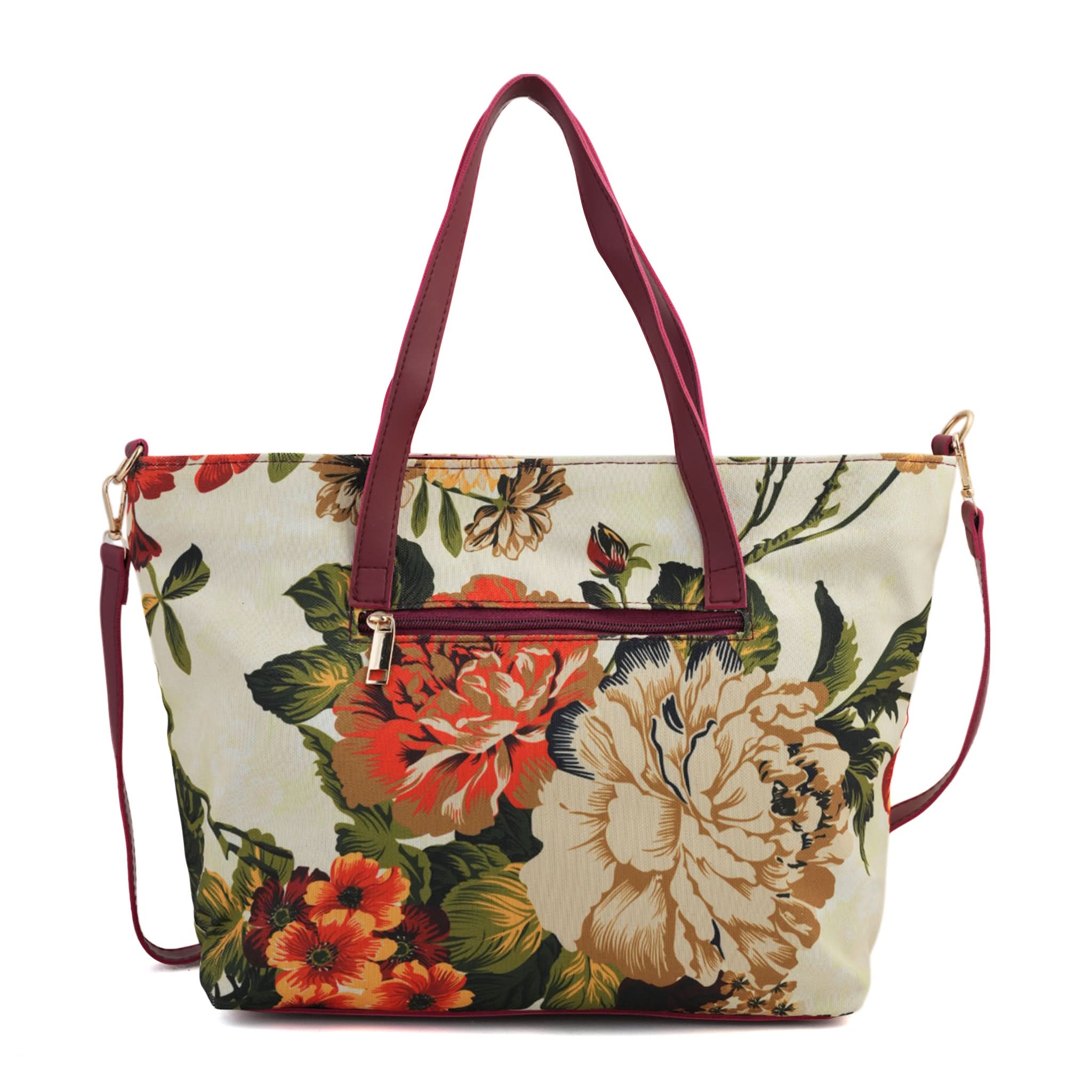 Women's Hand Bag - Maroon, Women Bags, Chase Value, Chase Value