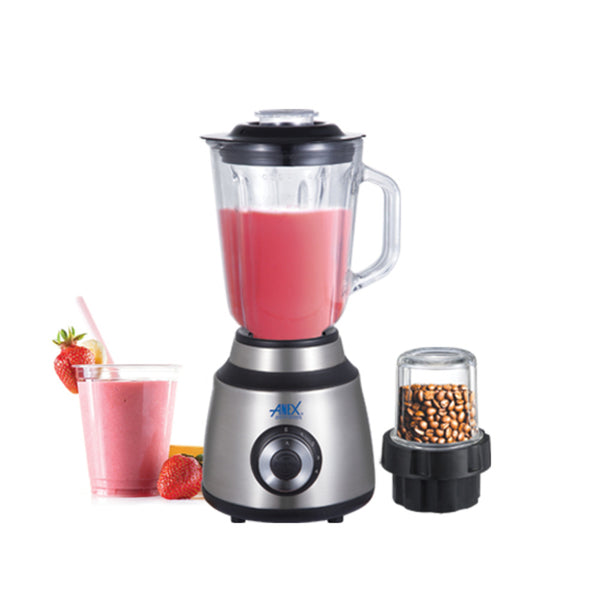 Anex Blender 2 in 1 with Glass AG-6033, Juicer Blender & Mixer, Anex, Chase Value