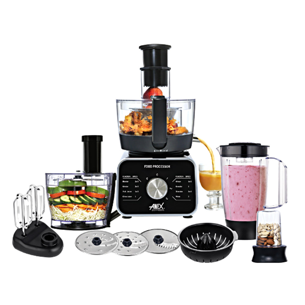 Anex Food Processor With Juicer AG-3157, Juicer Blender & Mixer, Anex, Chase Value