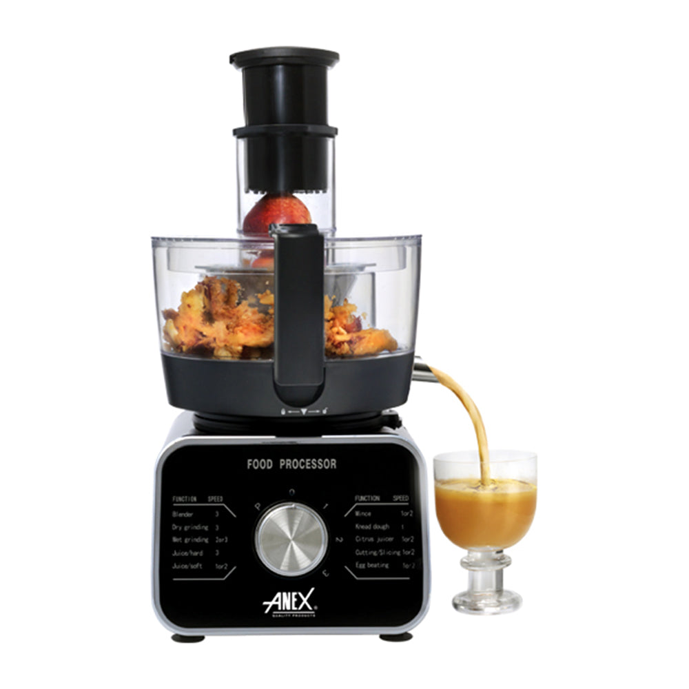 Anex Food Processor With Juicer AG-3157, Juicer Blender & Mixer, Anex, Chase Value
