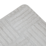 Embossed Floor Mat 50*80 Cm - Off White, Mats, Chase Value, Chase Value