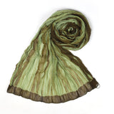 Women's Chiffon Tie & Day Dupatta - Olive, Women Dupatta, Chase Value, Chase Value
