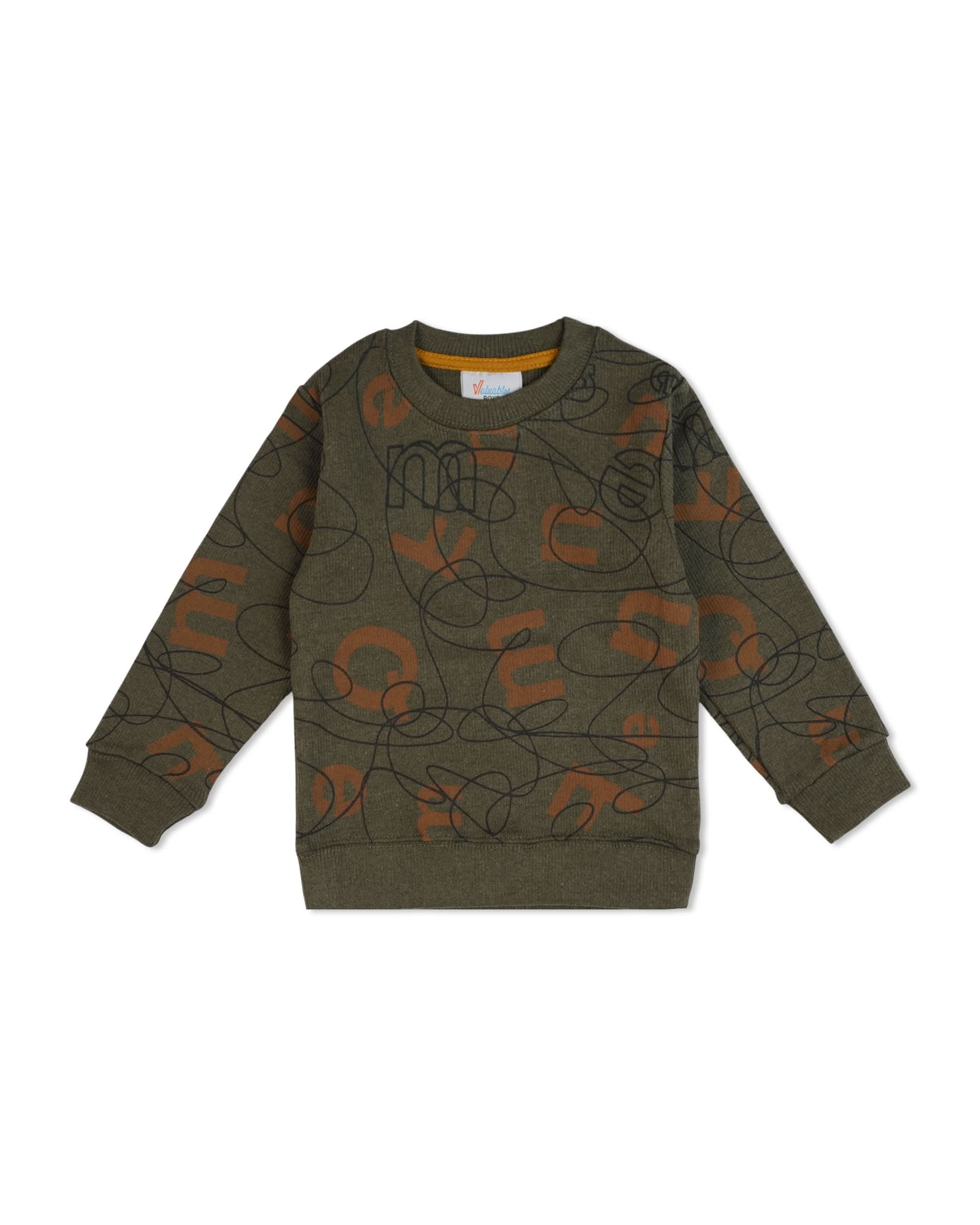 Valuables Boy’s Sweatshirt, Boys Hoodies & Sweat Shirts, Chase Value, Chase Value