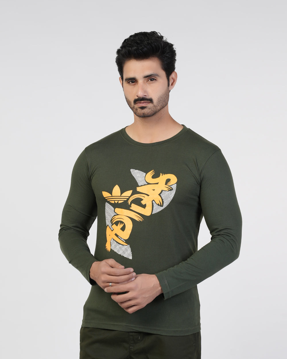 Men’s Printed Full Sleeves T-Shirt, Men's T-Shirts & Polos, Chase Value, Chase Value