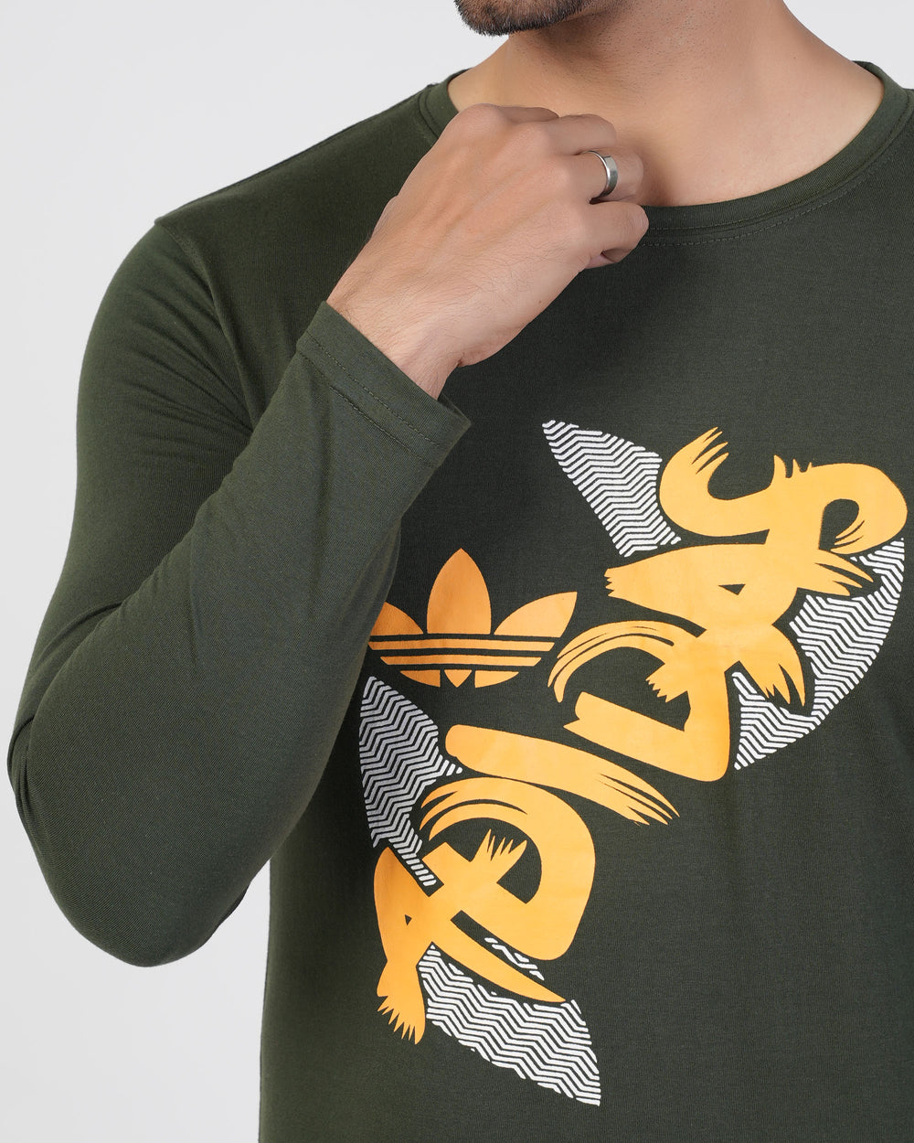 Men’s Printed Full Sleeves T-Shirt, Men's T-Shirts & Polos, Chase Value, Chase Value