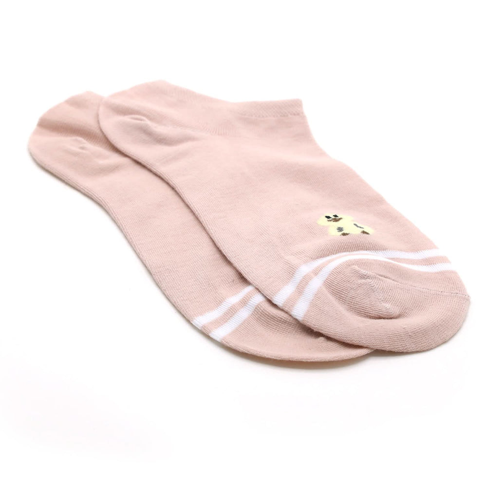 Women's Ankle Socks - Peach, Women Socks Stocking & Gloves, Chase Value, Chase Value