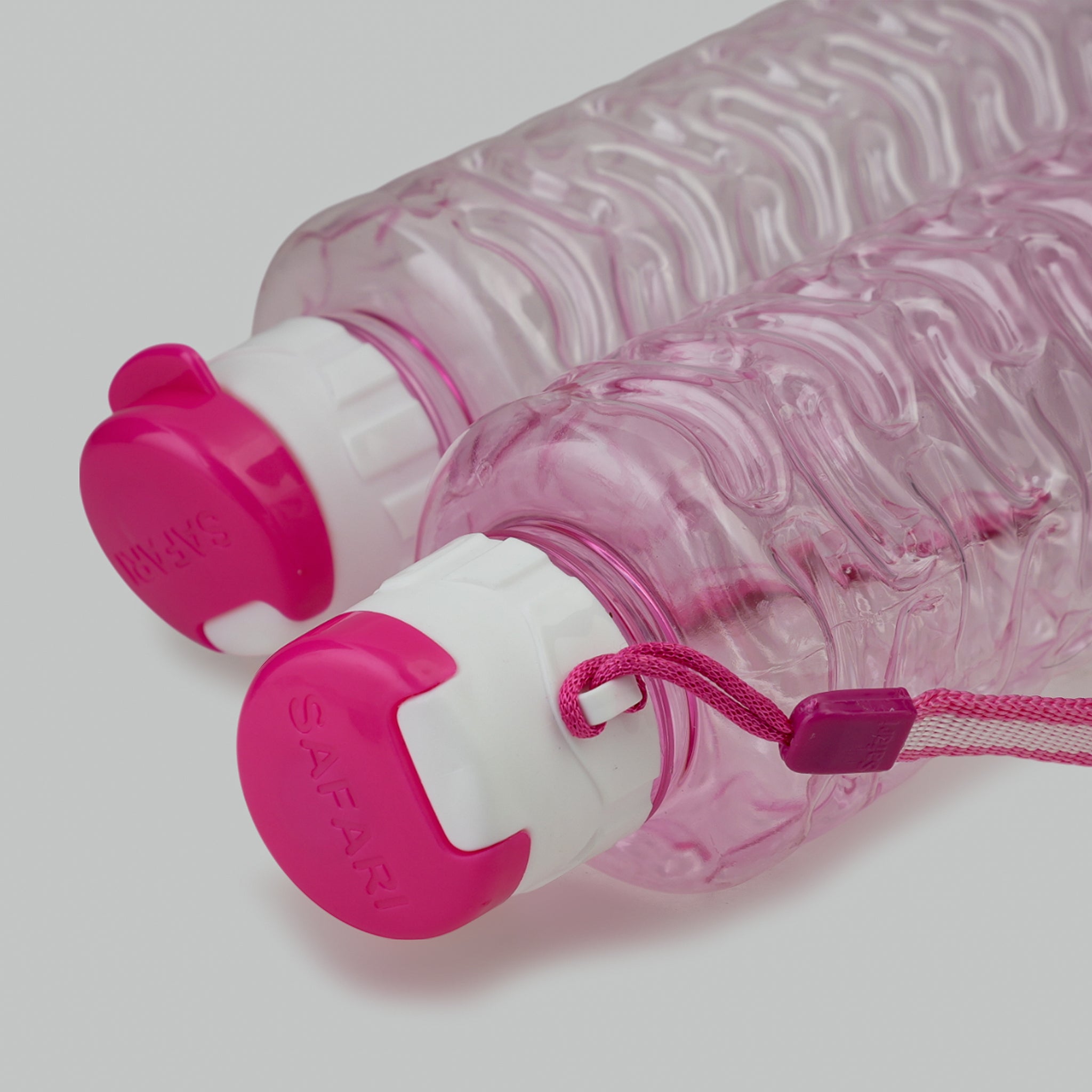 Safari Flip 2Pc Water Bottle 950ml - Pink, Water Bottle, Safari, Chase Value