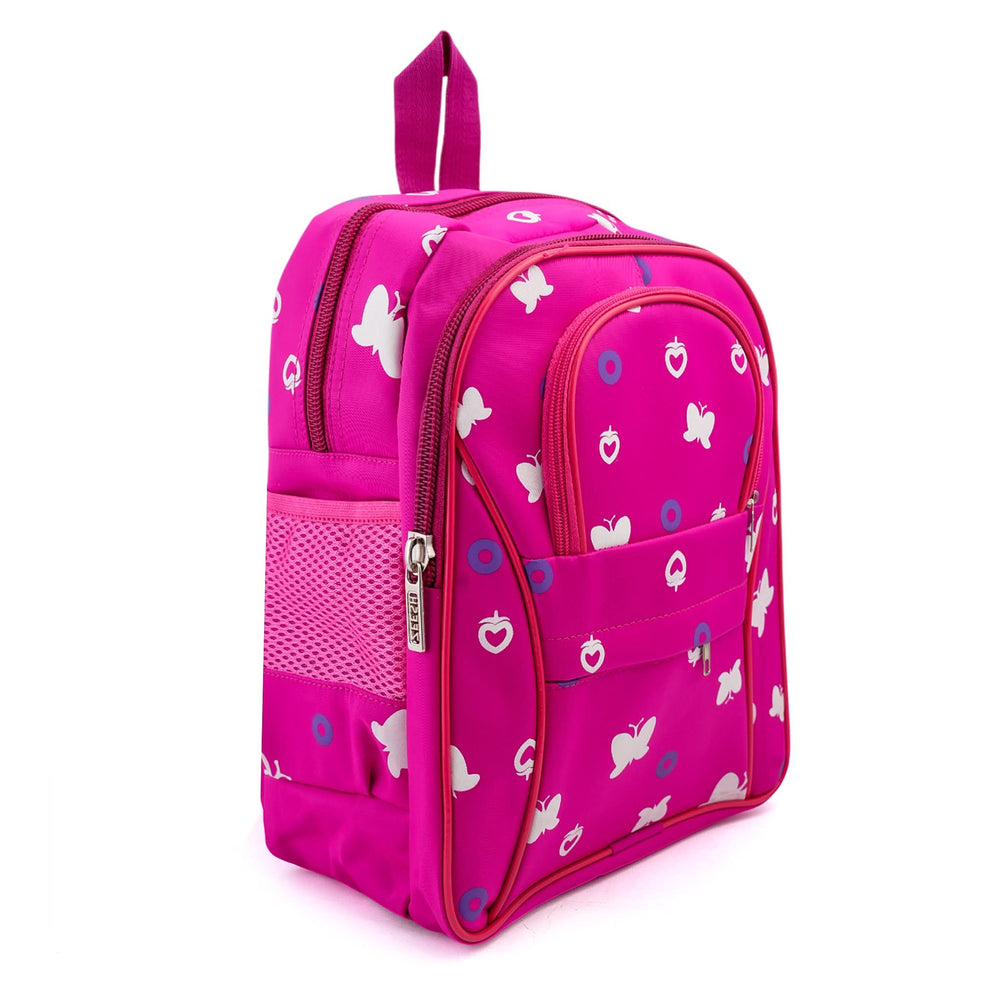 Kids School Backpack 14" Zee-221 - Pink, School Bags, Chase Value, Chase Value