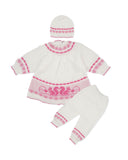Newborn Girls Irani Suit 3 Piece Set, Newborn Girls Sets & Suits, Chase Value, Chase Value