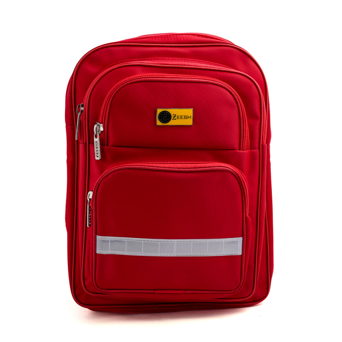 Kids School Backpack 17" Zee-216 - Red, School Bags, Chase Value, Chase Value