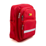 Kids School Backpack 17" Zee-216 - Red, School Bags, Chase Value, Chase Value