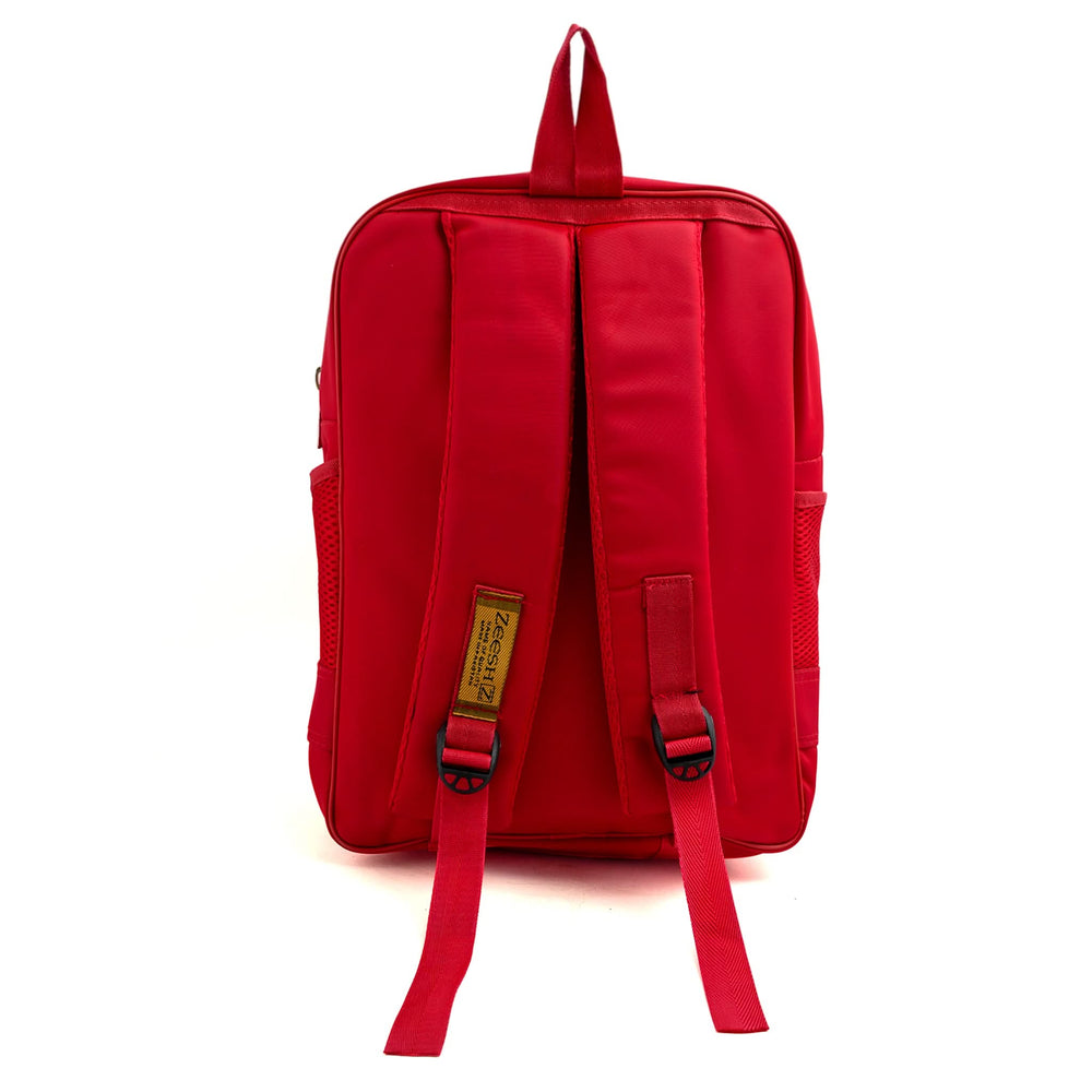 Kids School Backpack 15" Zee-216 - Red, School Bags, Chase Value, Chase Value