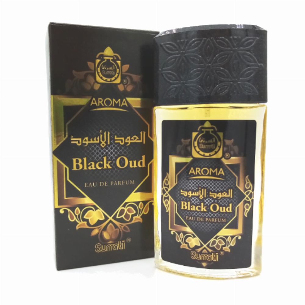 Aroma Black Oud - 55ml, Men Perfumes, Surrati, Chase Value