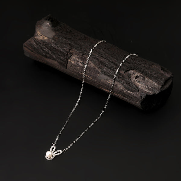 Women's Chain With Locket - Silver