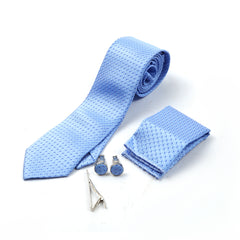 Men's Neck Tie Box With Pin - Sky Blue