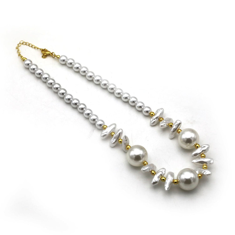 Women's Fancy Mala - White, Women Chains & Lockets, Chase Value, Chase Value