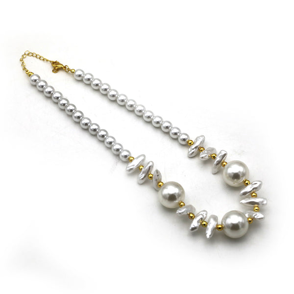 Women's Fancy Mala - White