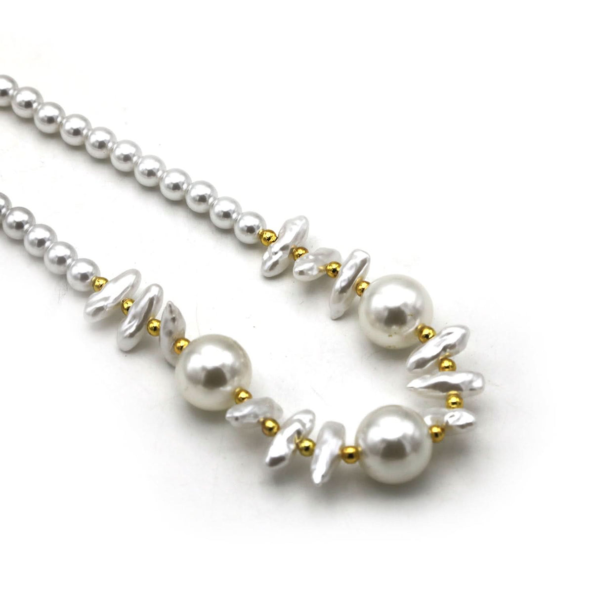 Women's Fancy Mala - White, Women Chains & Lockets, Chase Value, Chase Value