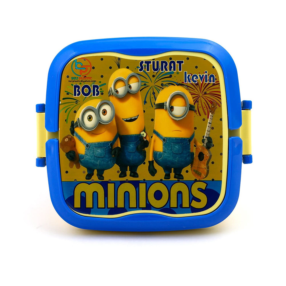 Cartoon Character Square Shape Lunch Box For Kids, Tiffin Boxes & Bottles, Chase Value, Chase Value