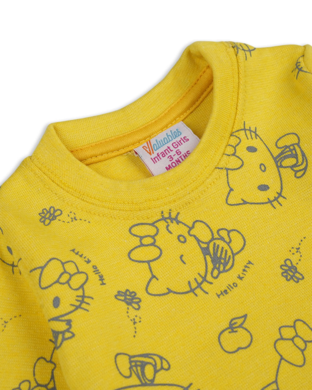 Valuables Newborn Girls Sweat Shirt, Newborn Girls Winterwear, Chase Value, Chase Value