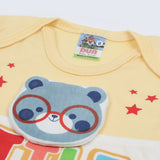 Newborn Boys Half Sleeves Suit - Yellow, Newborn Boys Sets & Suits, Chase Value, Chase Value