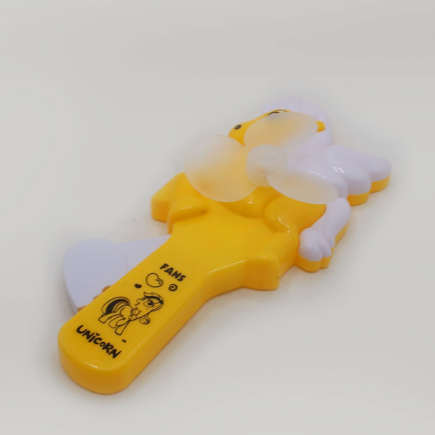 Hand Fan Unicorn - Yellow, Musical Toys, Chase Value, Chase Value