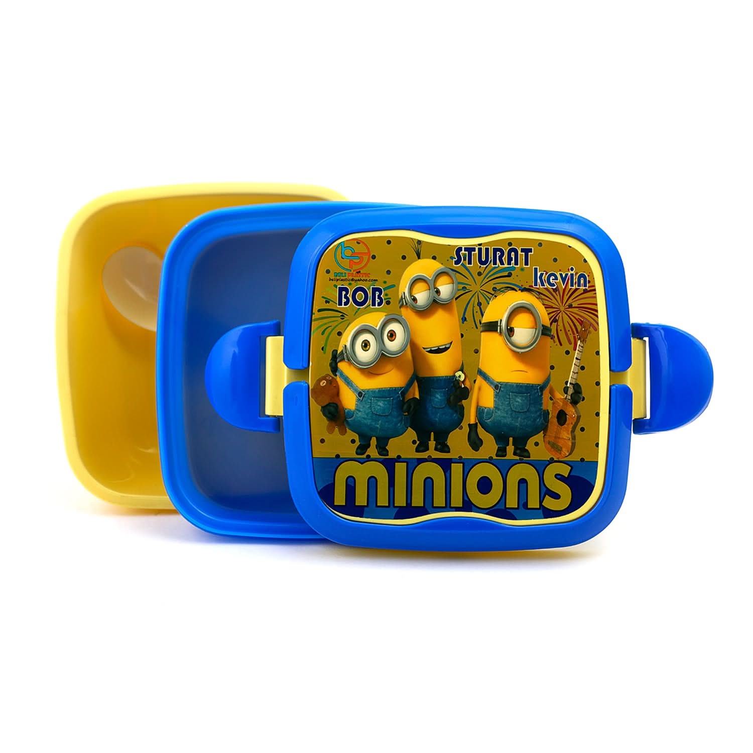 Cartoon Character Square Shape Lunch Box For Kids, Tiffin Boxes & Bottles, Chase Value, Chase Value