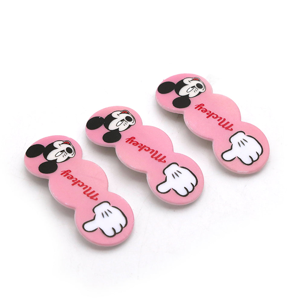 Mini Tic Tac Hair pin - Baby Pink, Girls Hair Accessories, Chase Value, Chase Value
