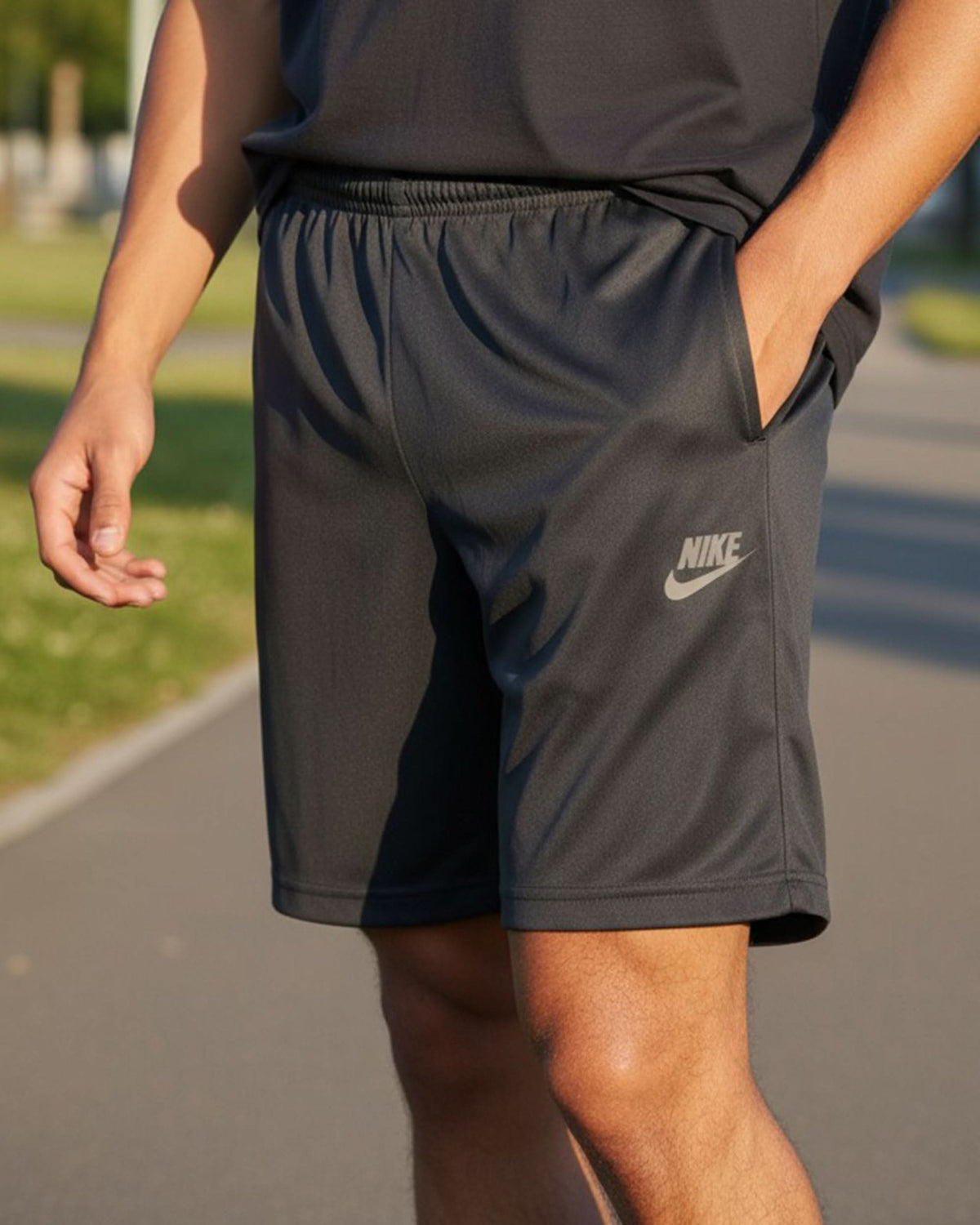 Men's Plain Shorts - Grey, Men's Shorts, Chase Value, Chase Value
