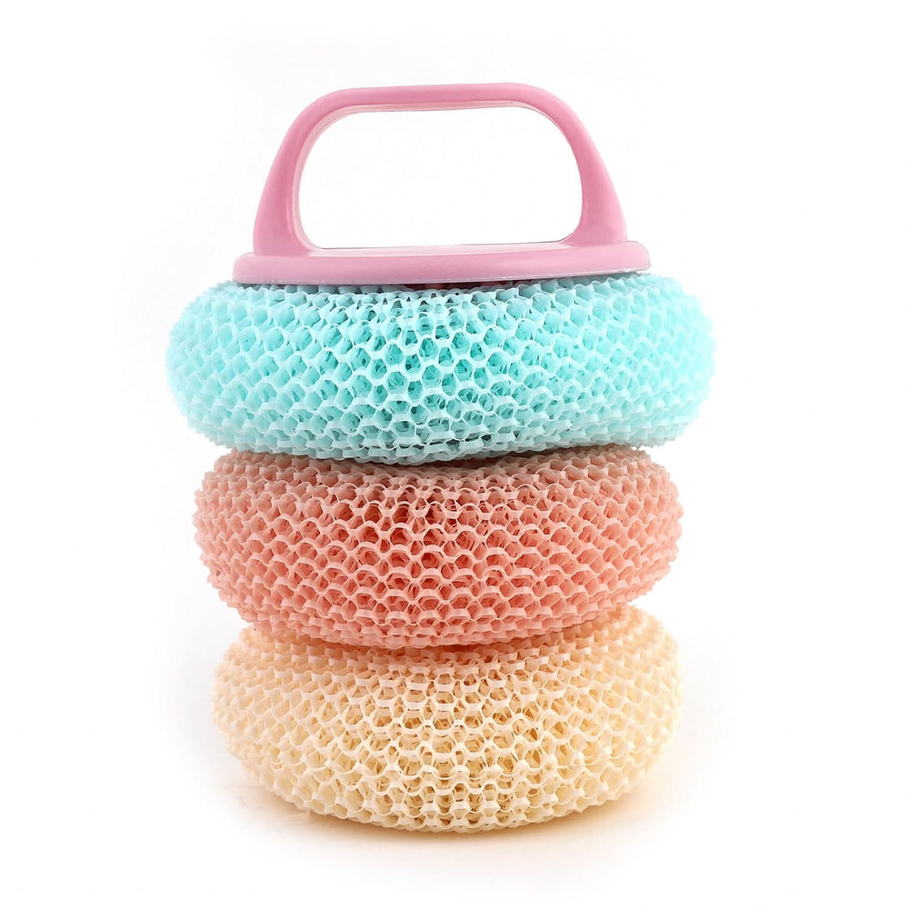Wire Cleaning Ball Set 3Pcs - Multi Color, Washing Accessories, Chase Value, Chase Value